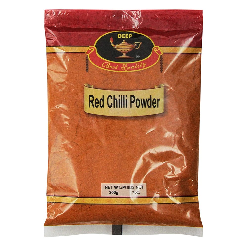 Red Chilli Powder Extra Hot 200 g Deep Ginger & Spice Indian