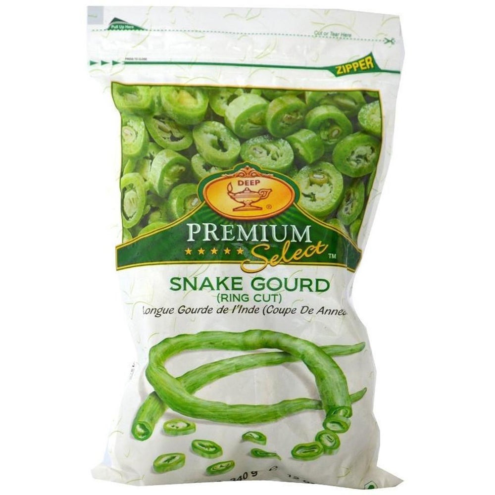 Snake Gourd Frozen 12 oz Deep Ginger & Spice Indian Market